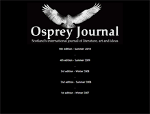 Tablet Screenshot of ospreyjournal.co.uk